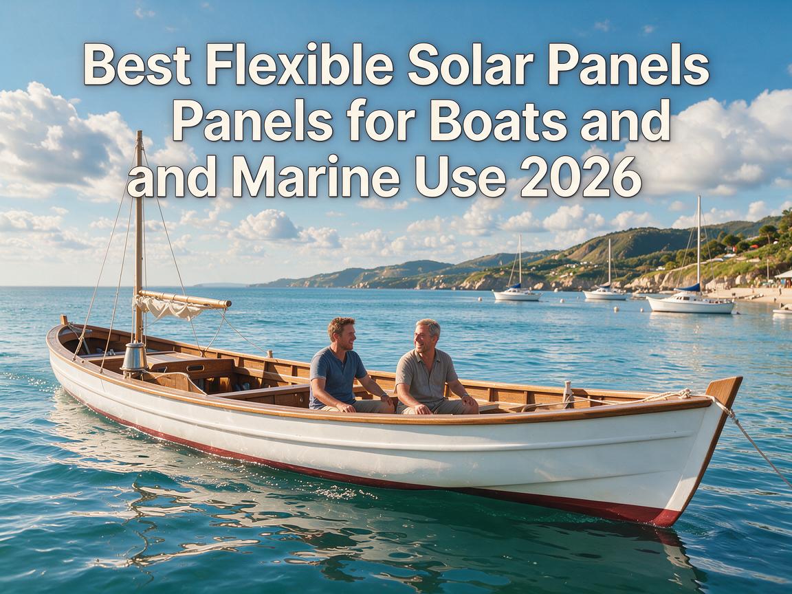 Best Flexible Solar Panels for Boats and Marine Use 2026