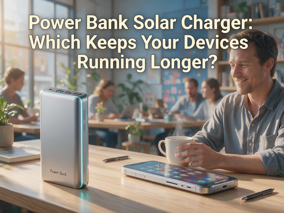 Power Bank vs Solar Charger: Which Keeps Your Devices Running Longer?