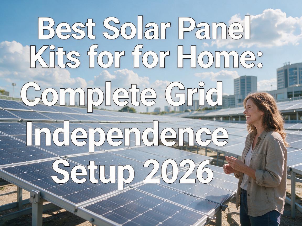 Best Solar Panel Kits for Home: Complete Grid Independence Setup 2026