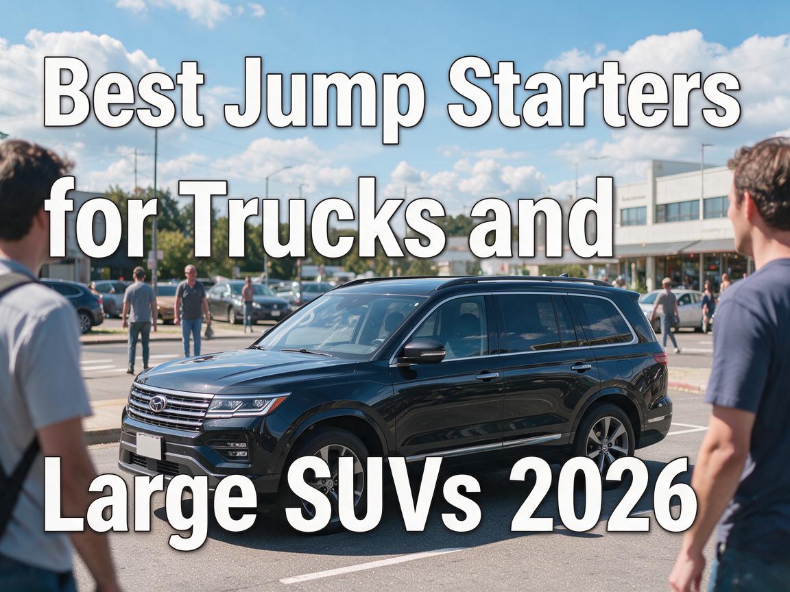 Best Jump Starters for Trucks and Large SUVs 2026