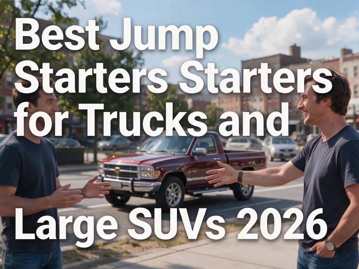 Best Jump Starters for Trucks and Large SUVs 2026