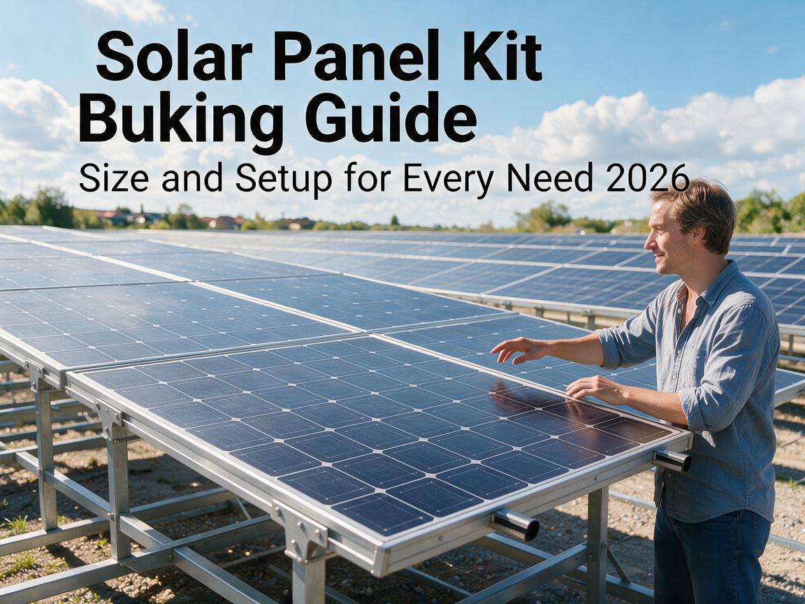 Solar Panel Kit Buying Guide: Size and Setup for Every Need 2026