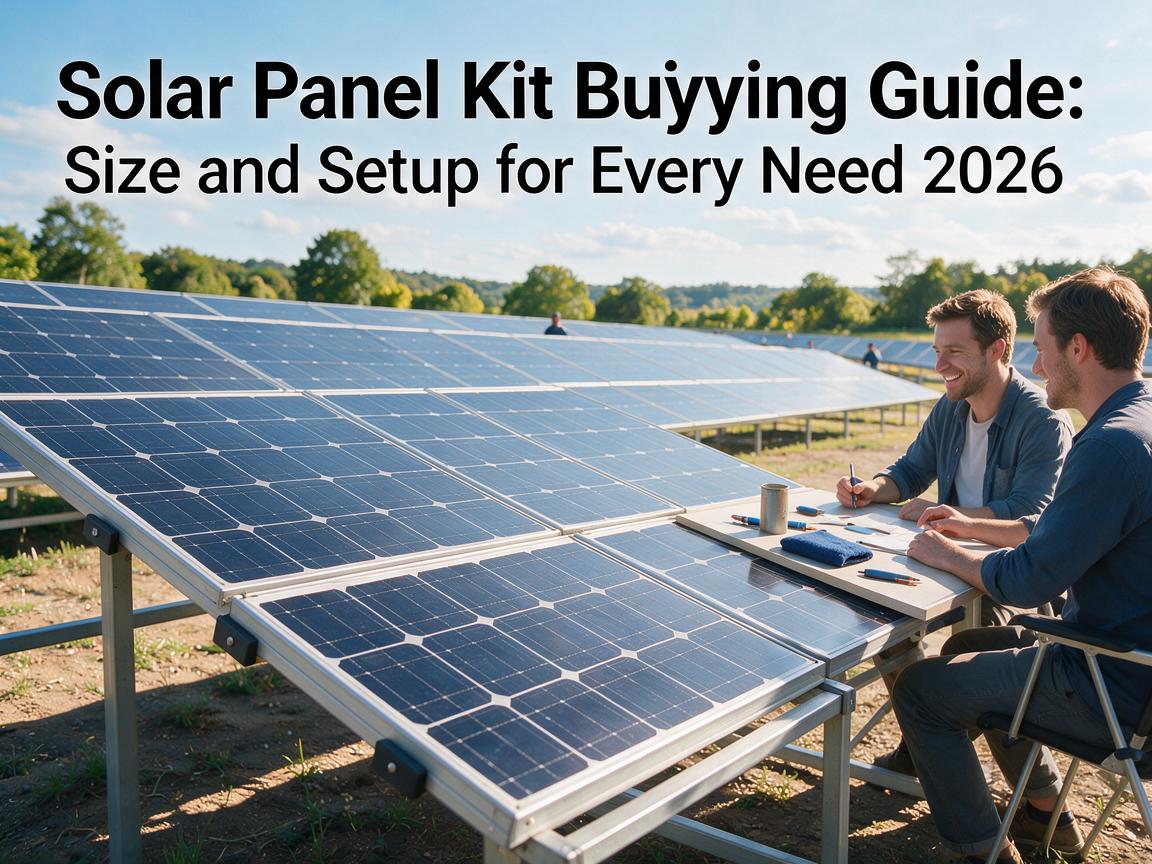 Solar Panel Kit Buying Guide: Size and Setup for Every Need 2026
