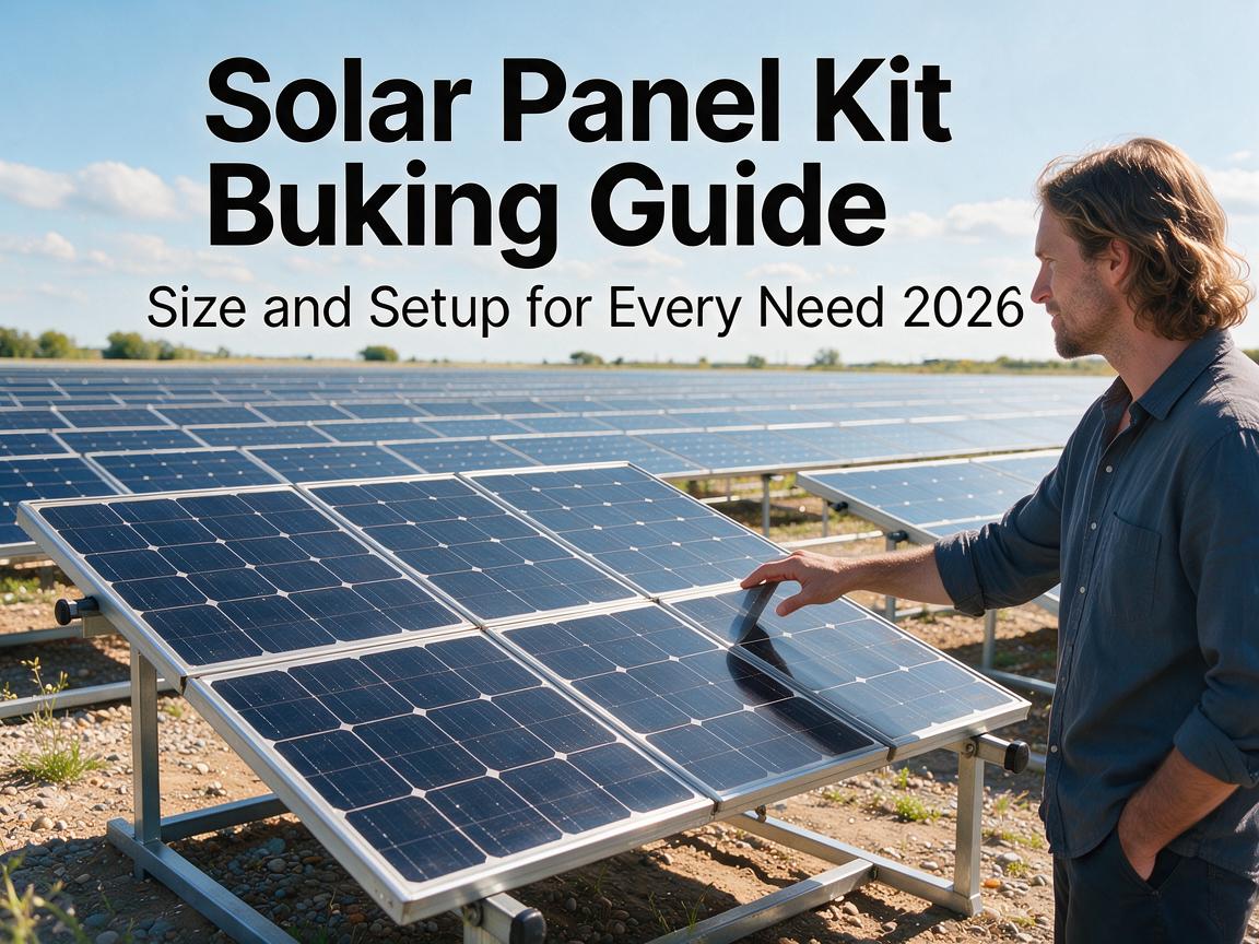 Solar Panel Kit Buying Guide: Size and Setup for Every Need 2026