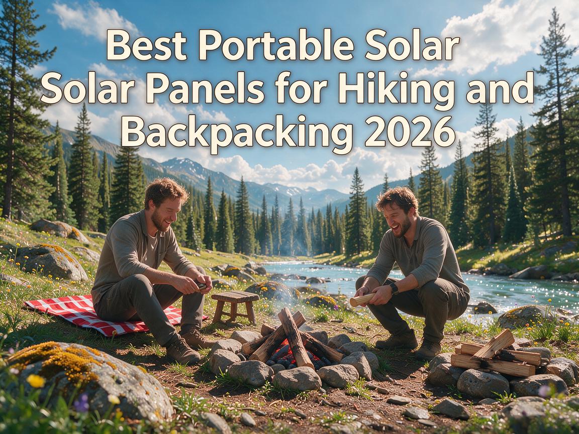 Best Portable Solar Panels for Hiking and Backpacking 2026