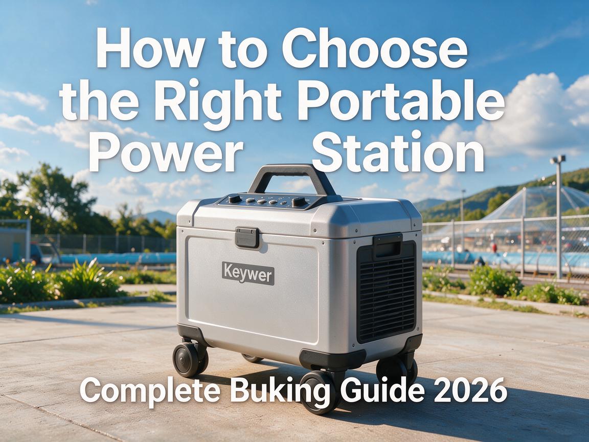 How to Choose the Right Portable Power Station: Complete Buying Guide 2026