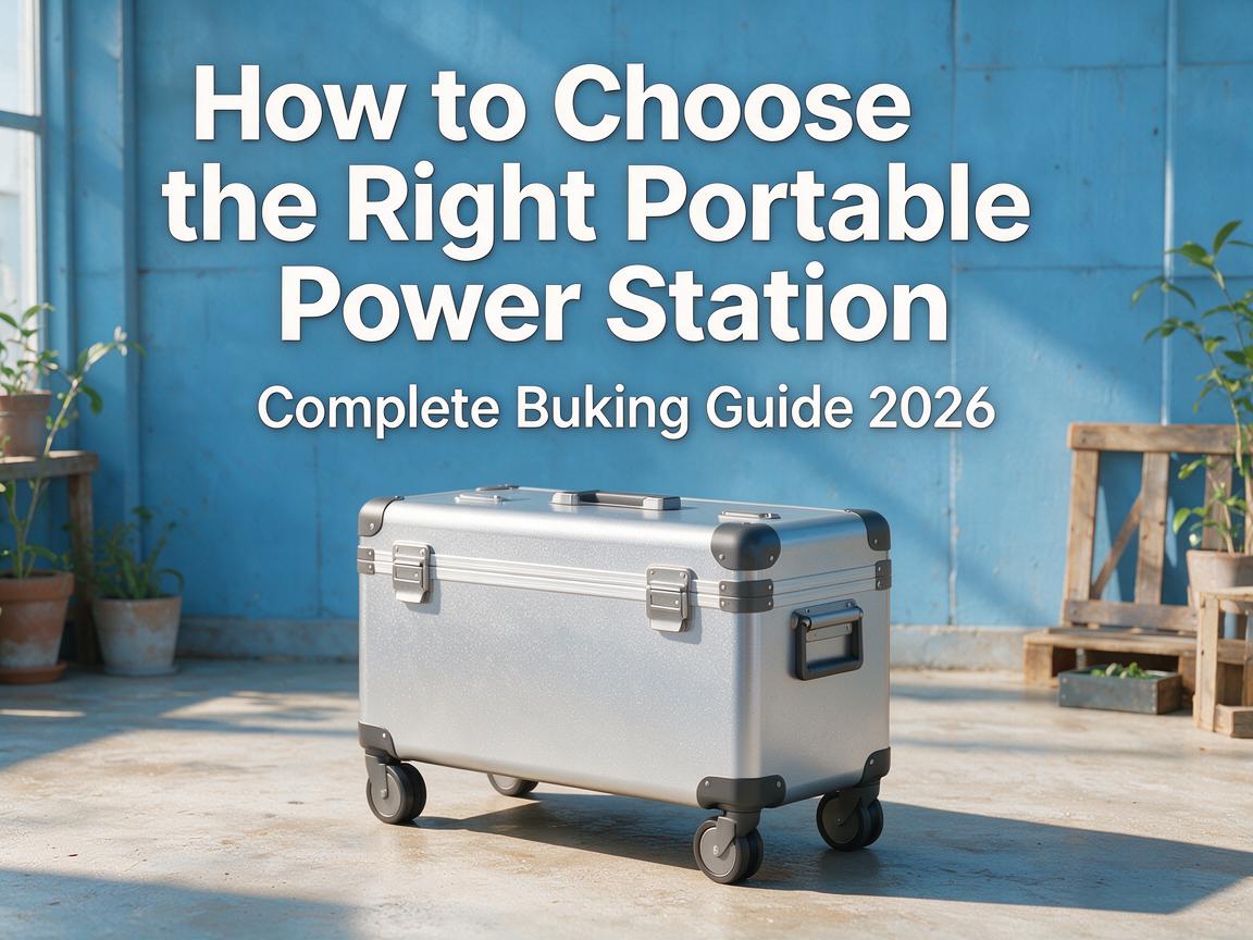 How to Choose the Right Portable Power Station: Complete Buying Guide 2026