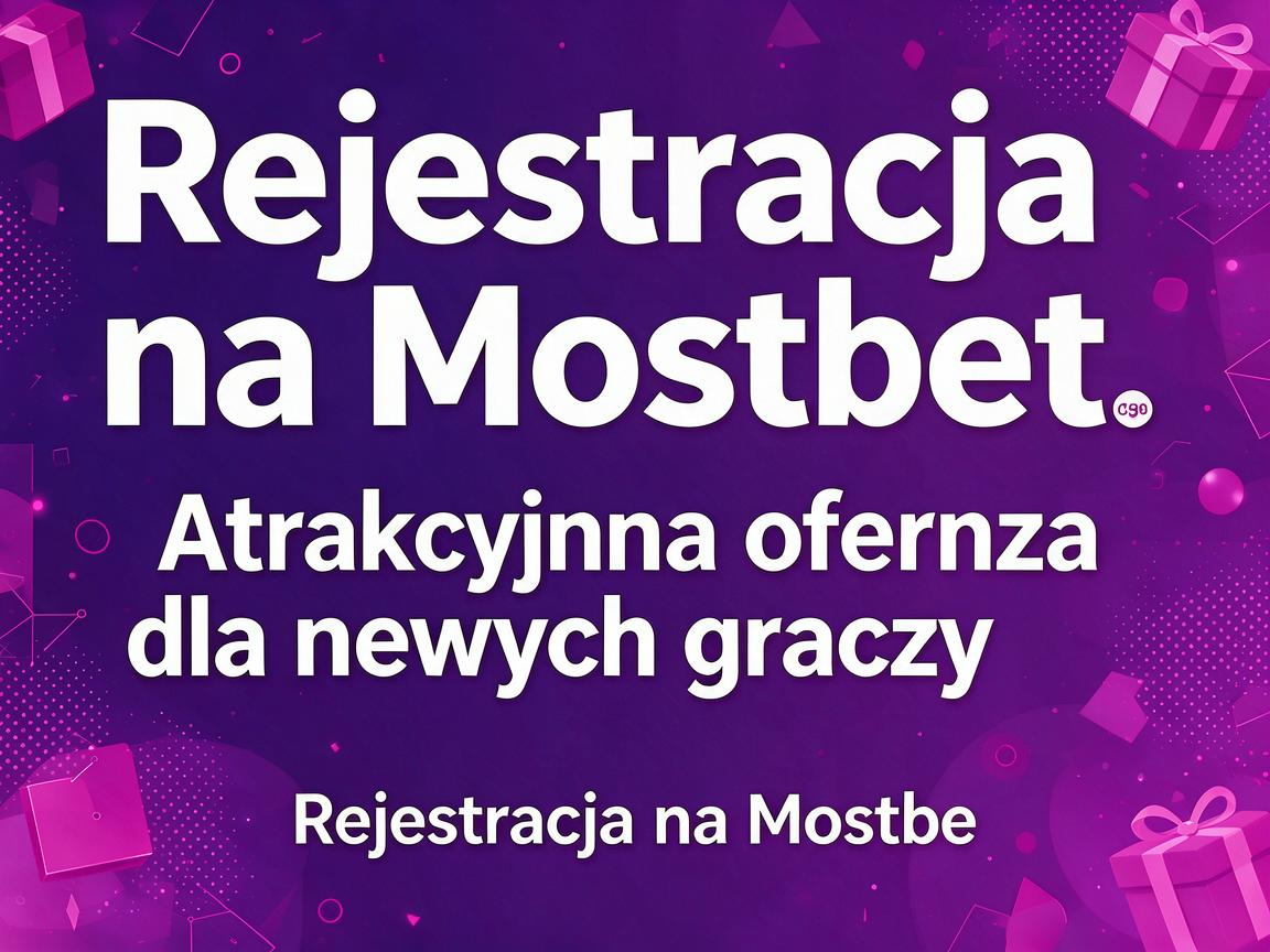 Rejestracja na Mostbet: Atrakcyjna oferta dla nowych graczy
