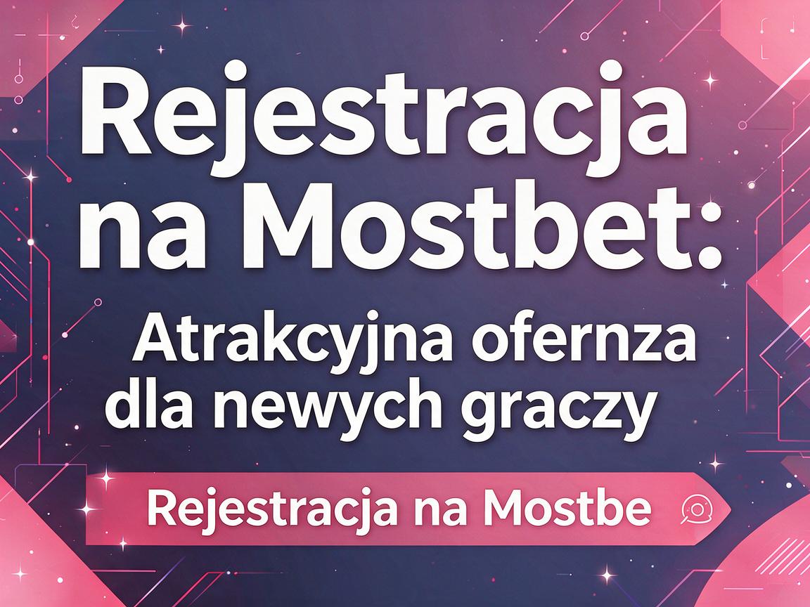 Rejestracja na Mostbet: Atrakcyjna oferta dla nowych graczy