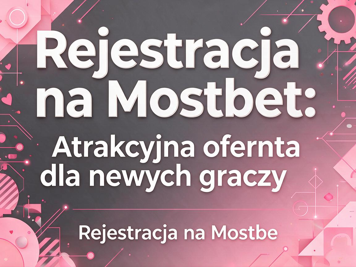 Rejestracja na Mostbet: Atrakcyjna oferta dla nowych graczy