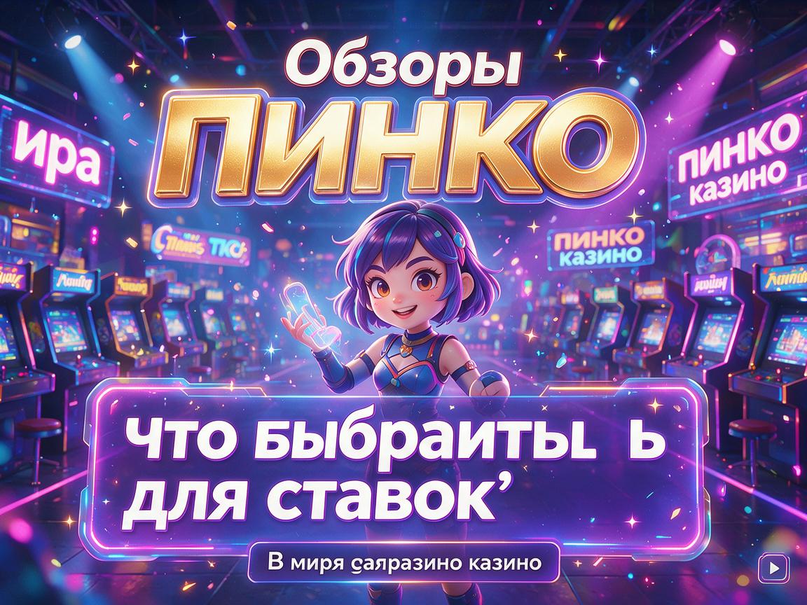 Обзоры игр пинко казино: что выбрать для ставок