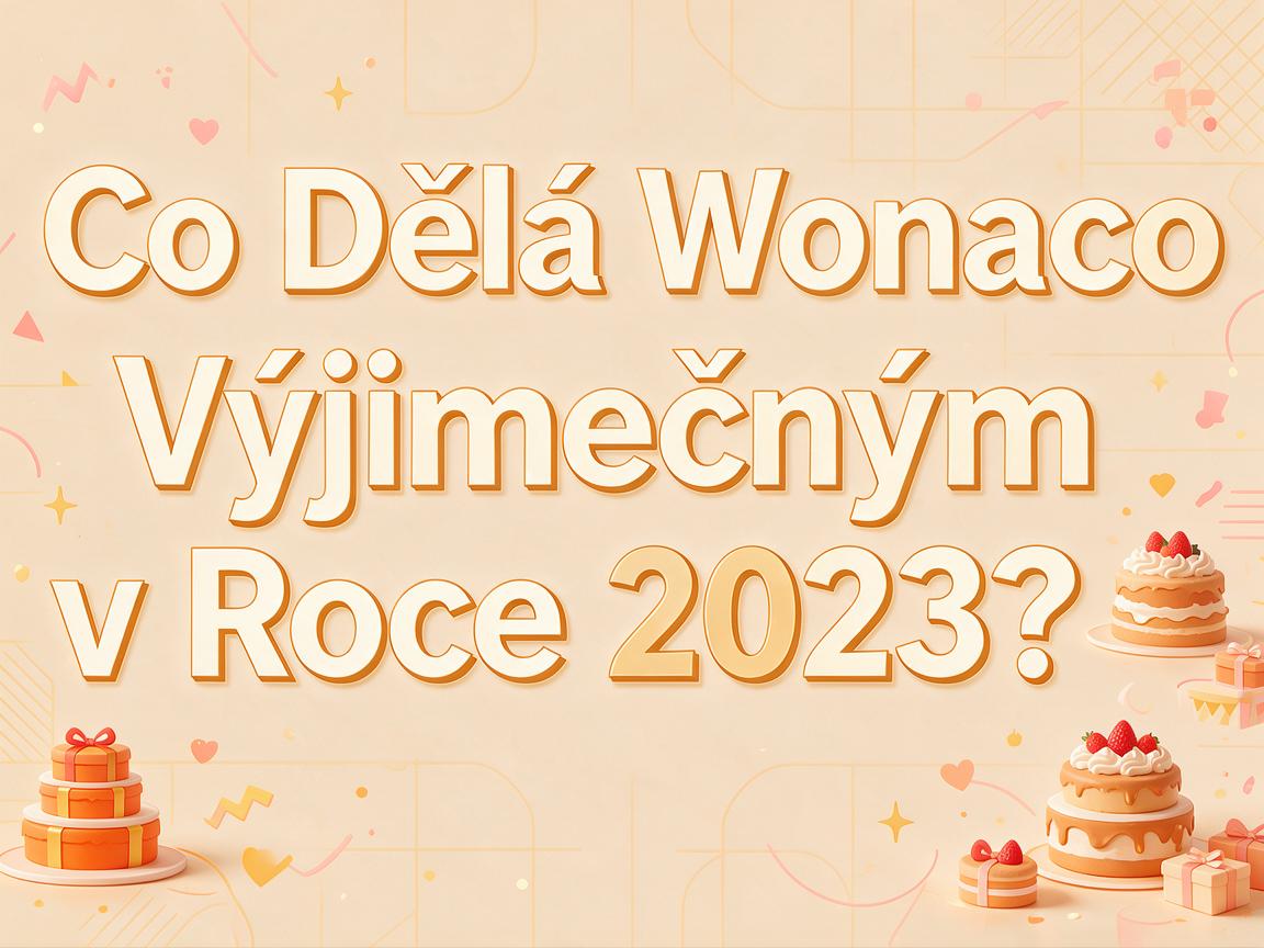 Co Dělá Wonaco Výjimečným v Roce 2023?