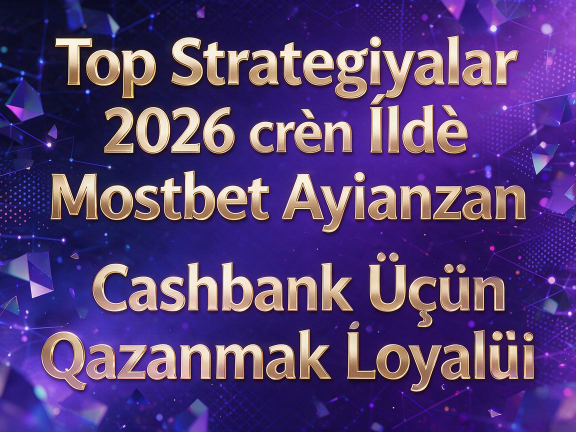Top Strategiyalar 2026-cı İldə Mostbet Azərbaycan Cashback Qazanmaq Üçün Loyallıq Proqramı