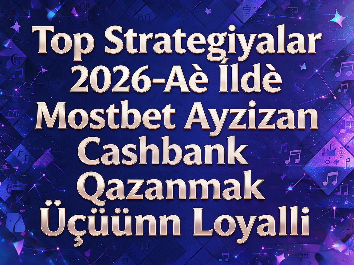 Top Strategiyalar 2026-cı İldə Mostbet Azərbaycan Cashback Qazanmaq Üçün Loyallıq Proqramı