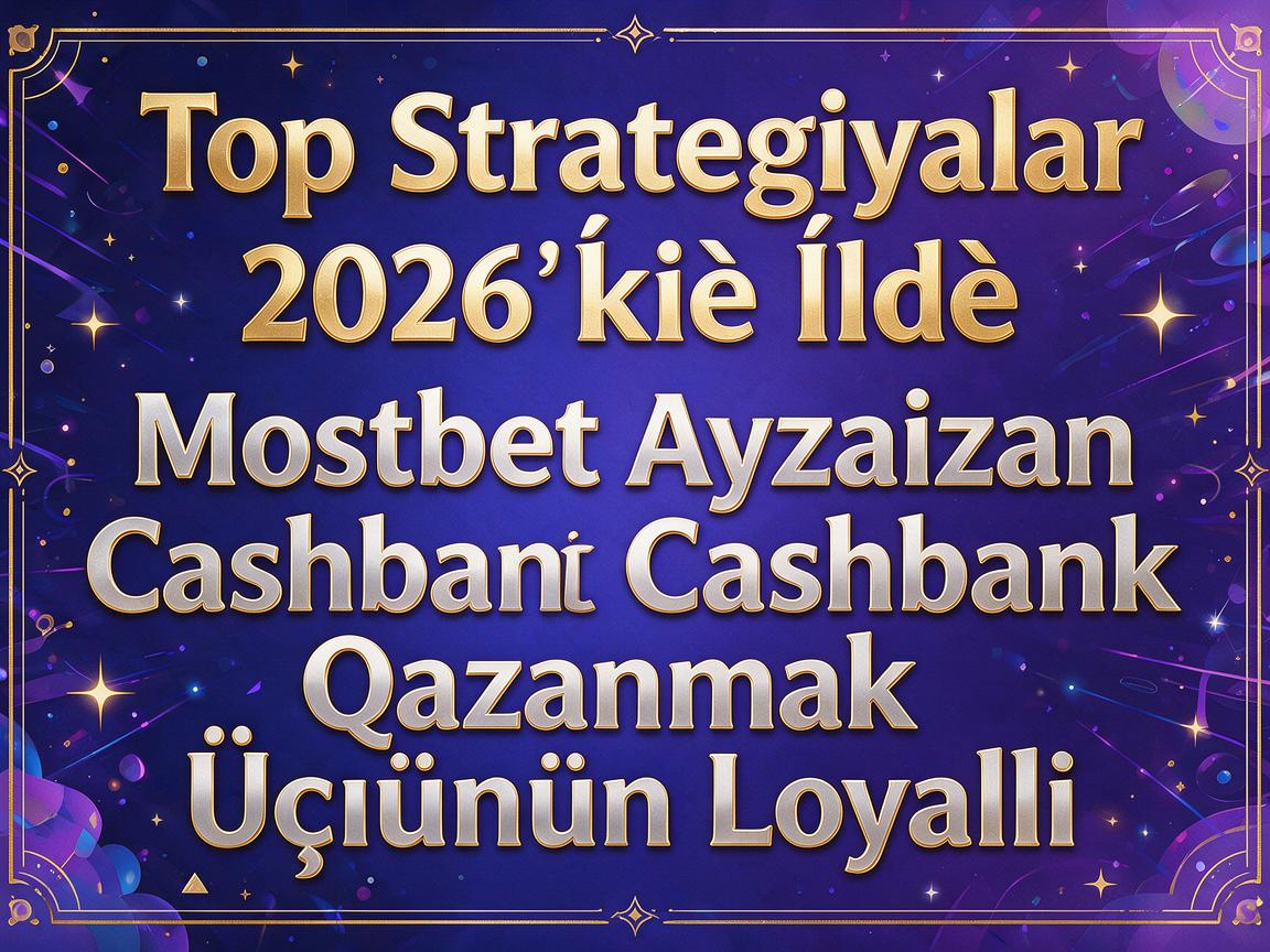 Top Strategiyalar 2026-cı İldə Mostbet Azərbaycan Cashback Qazanmaq Üçün Loyallıq Proqramı