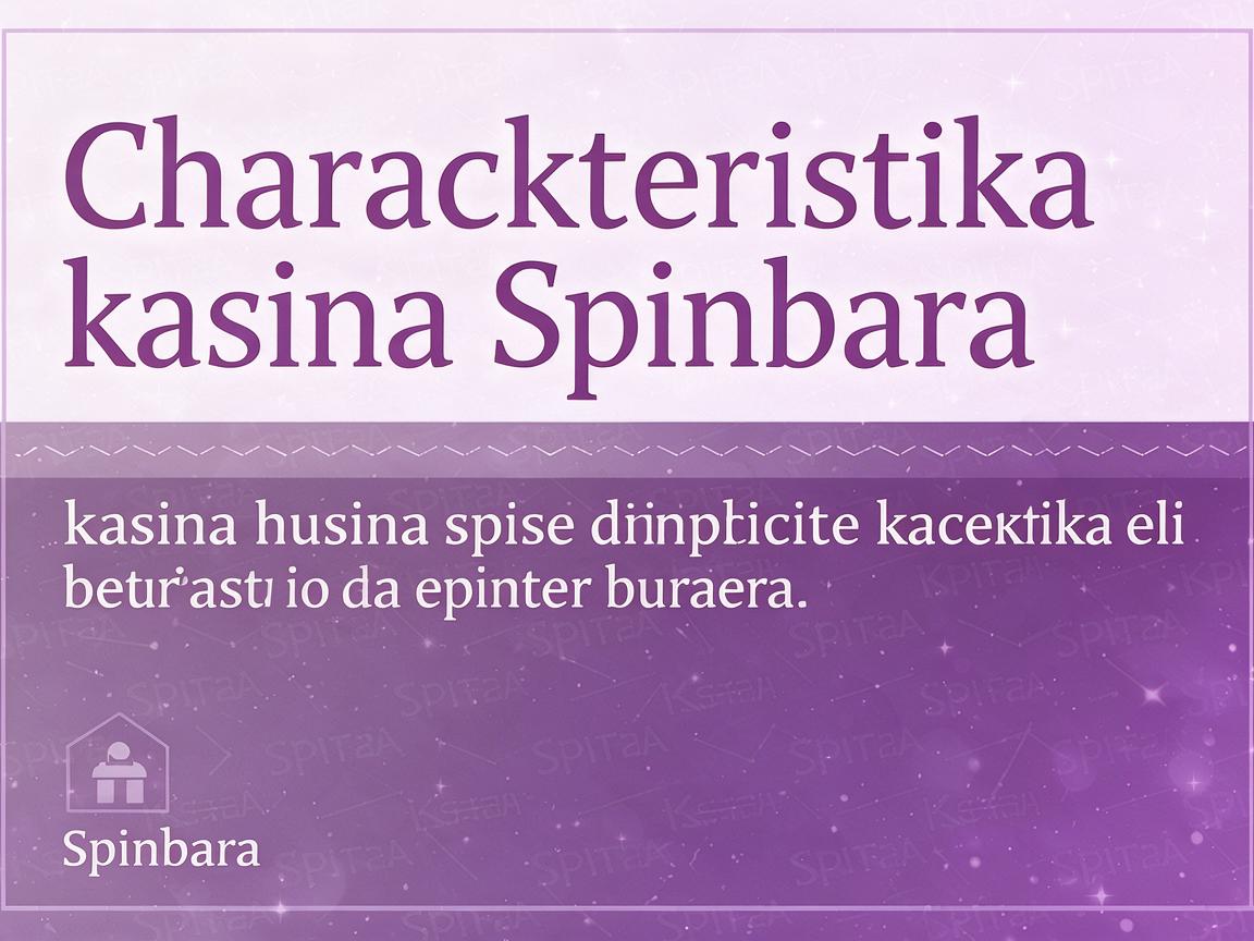 Proč Spinbara záleží na dnešním rychlém světě