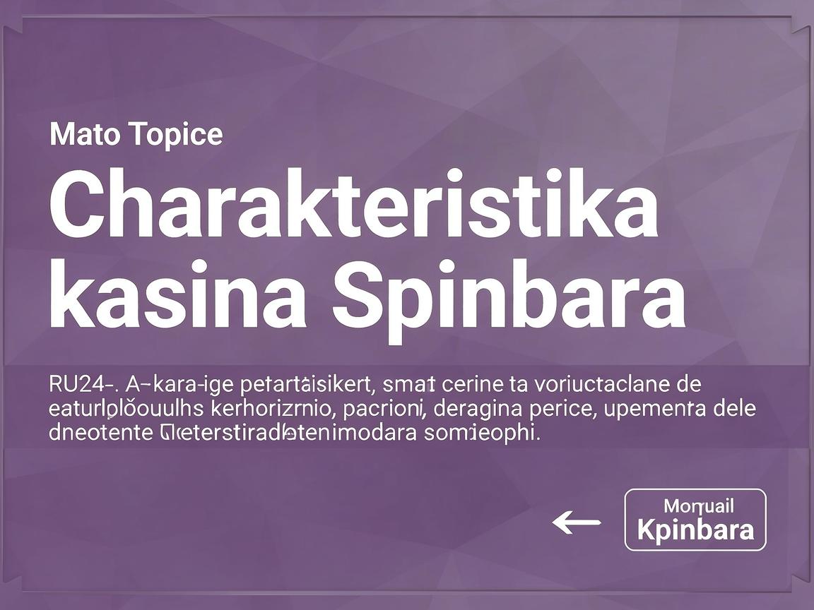 Proč Spinbara záleží na dnešním rychlém světě