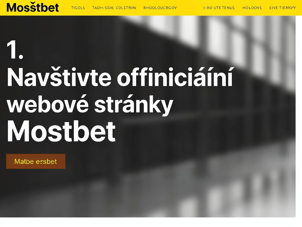 Jak se přihlásit do Mostbet casino v několika jednoduchých krocích