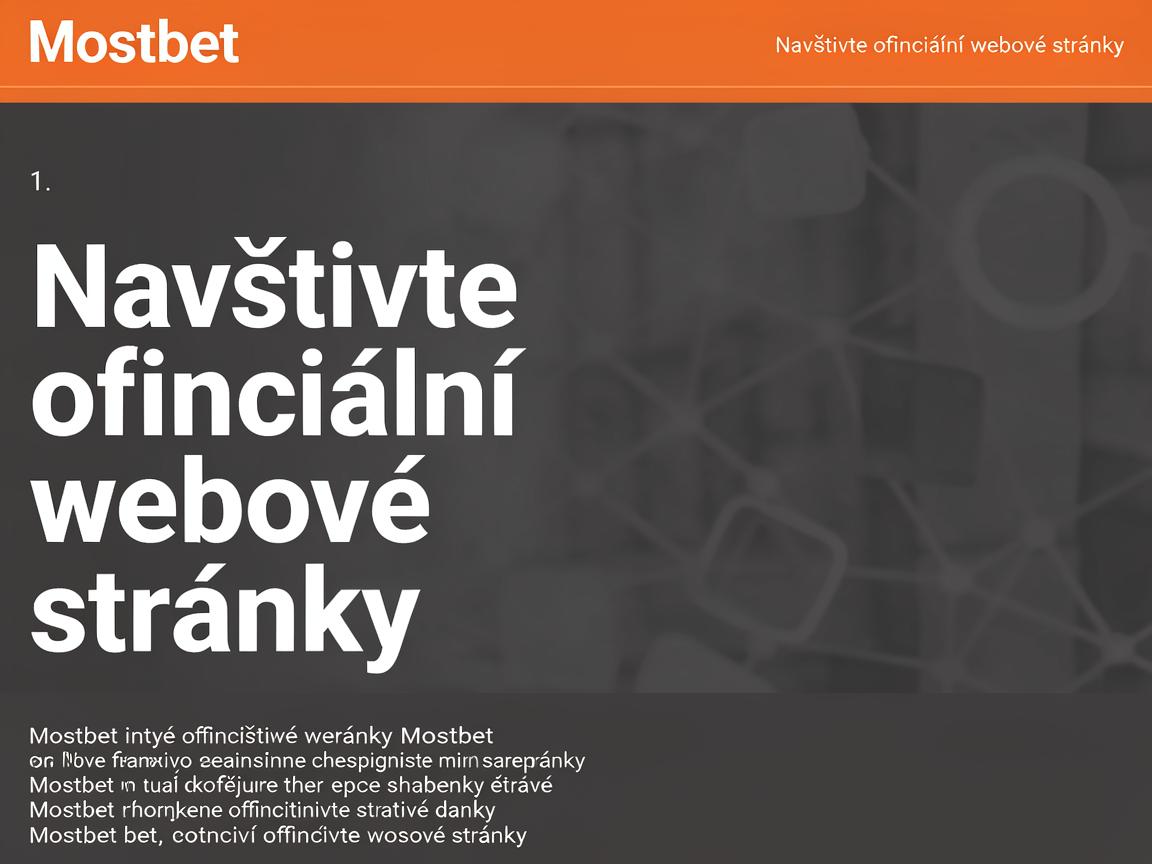 Jak se přihlásit do Mostbet casino v několika jednoduchých krocích