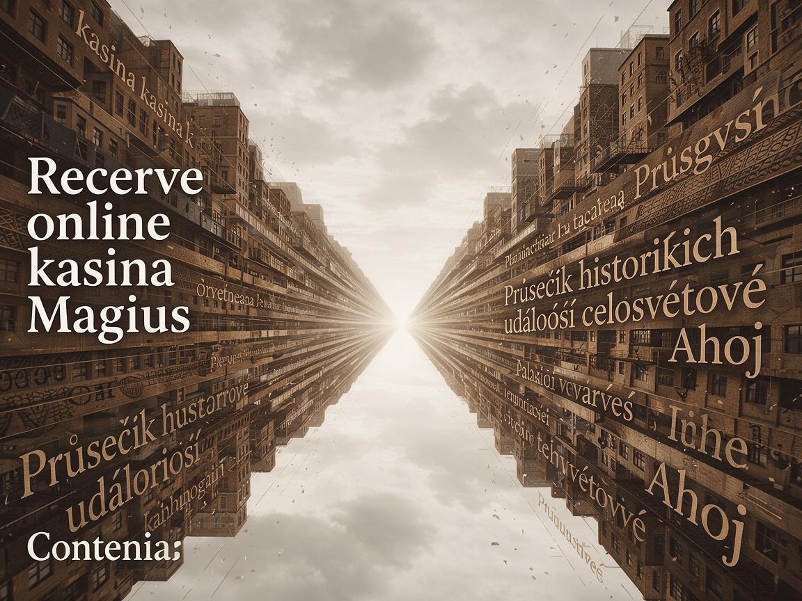 Recenze online kasina Magius: Průsečík historických událostí celosvětově
