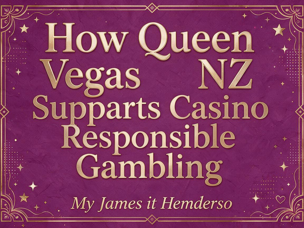 How Queen Vegas Casino NZ Supports Responsible Gambling