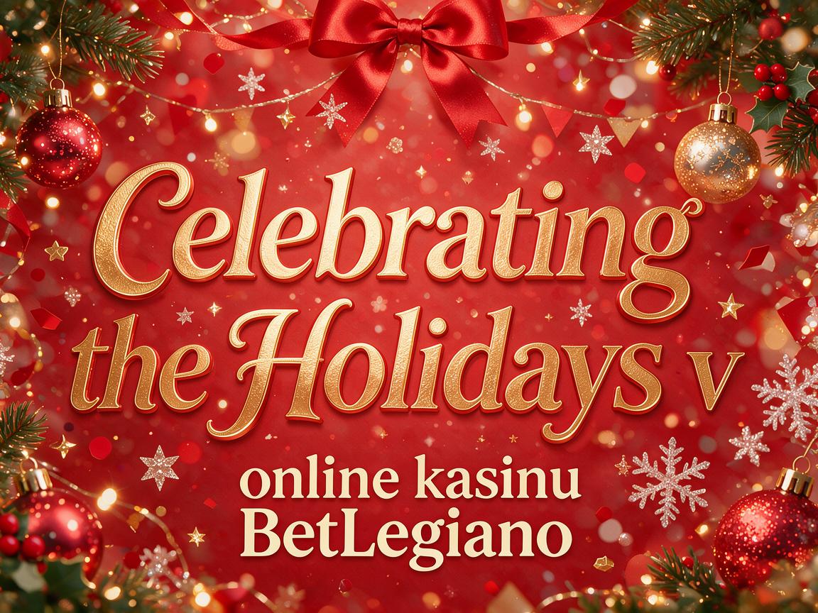 Festive Decorations of Legiano: Celebrating the Holidays v online kasinu BetLegiano