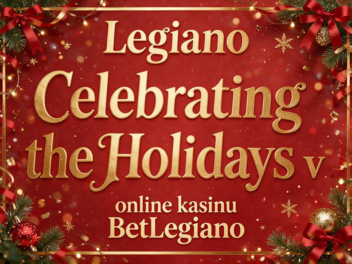 Festive Decorations of Legiano: Celebrating the Holidays v online kasinu BetLegiano
