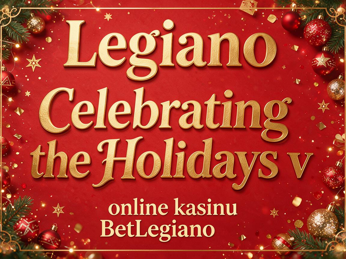 Festive Decorations of Legiano: Celebrating the Holidays v online kasinu BetLegiano