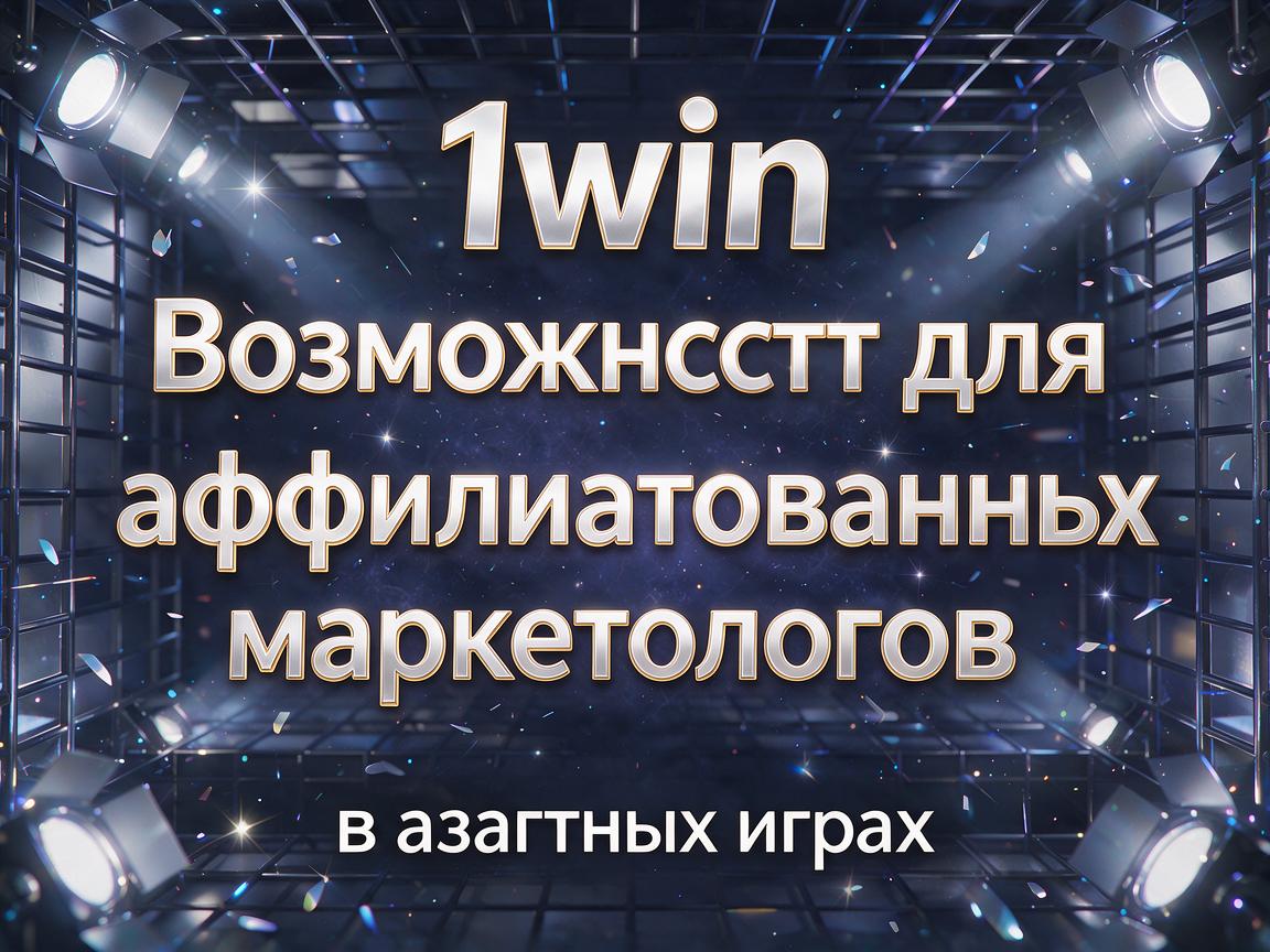 1win: Возможности для аффилированных маркетологов в азартных играх