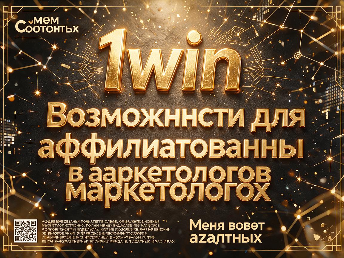 1win: Возможности для аффилированных маркетологов в азартных играх