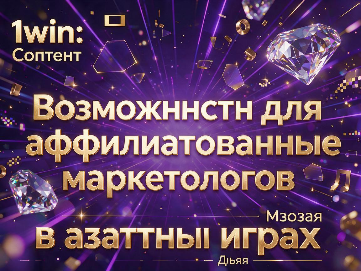 1win: Возможности для аффилированных маркетологов в азартных играх
