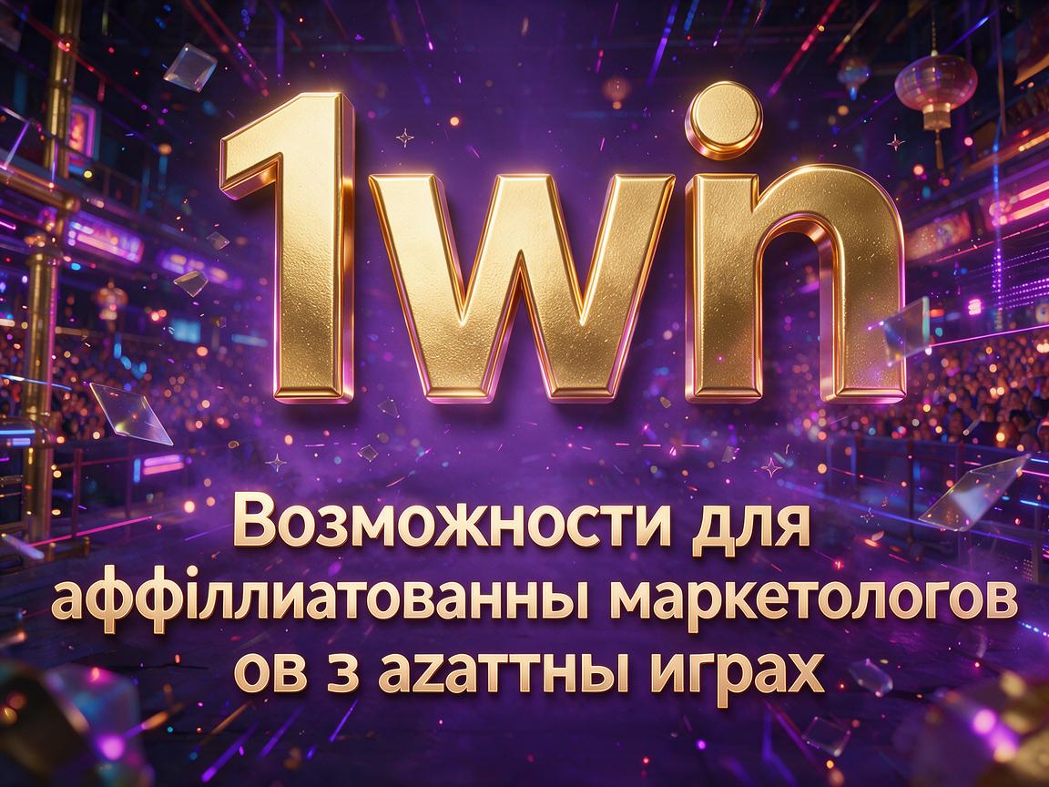 1win: Возможности для аффилированных маркетологов в азартных играх