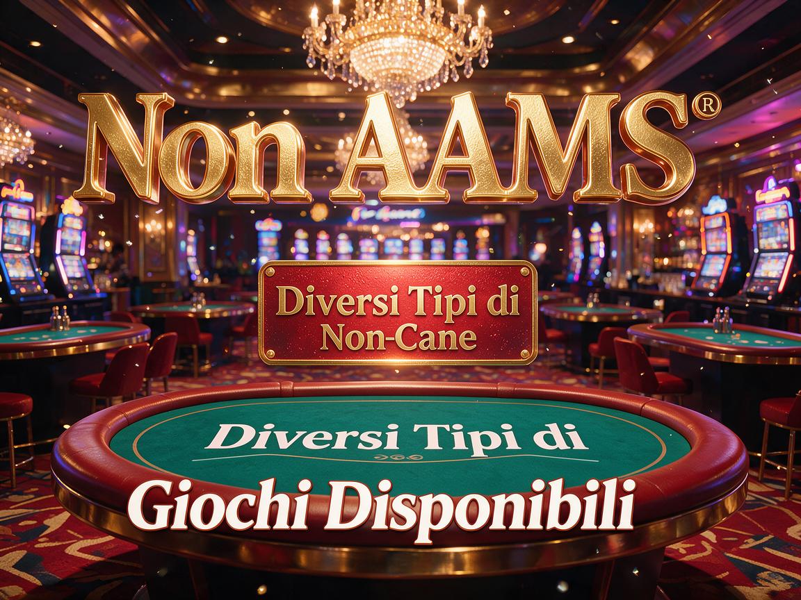Casino Non AAMS: Diversi Tipi di Giochi Disponibili