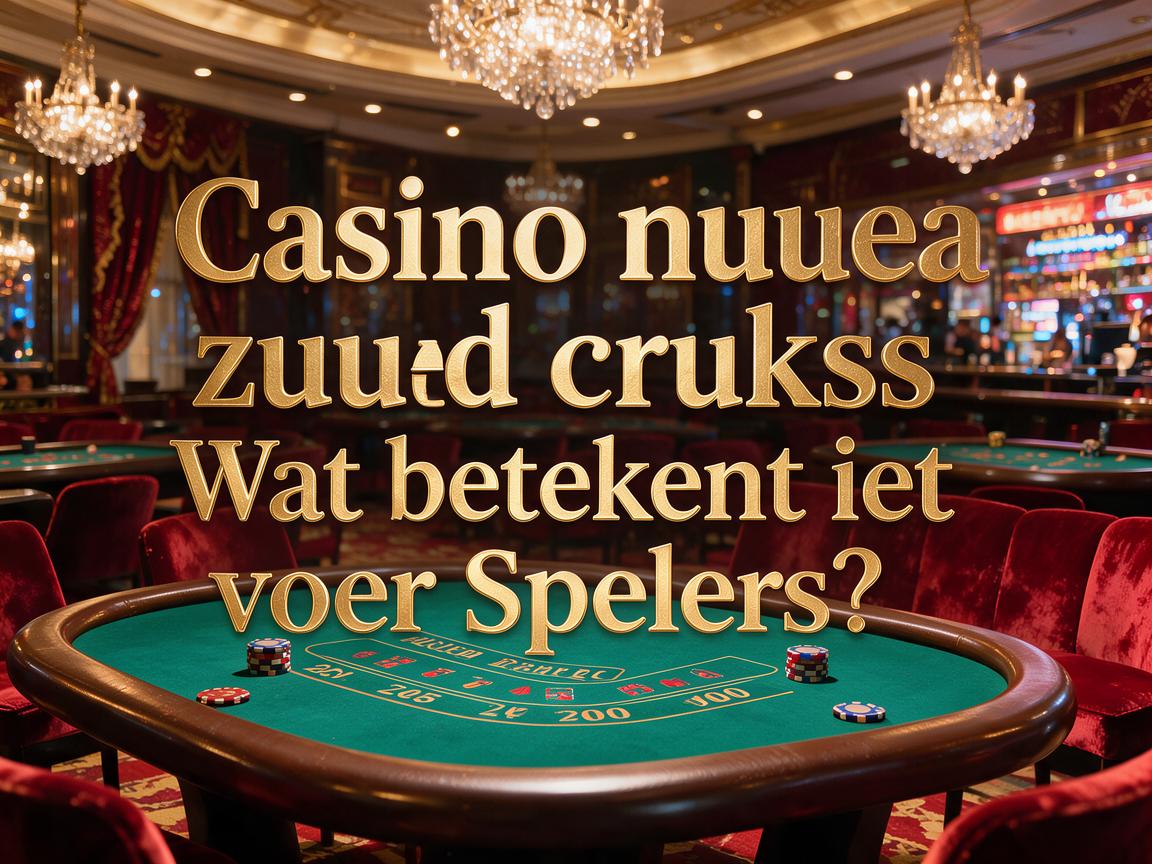 Casino zonder cruks: wat betekent het voor spelers?