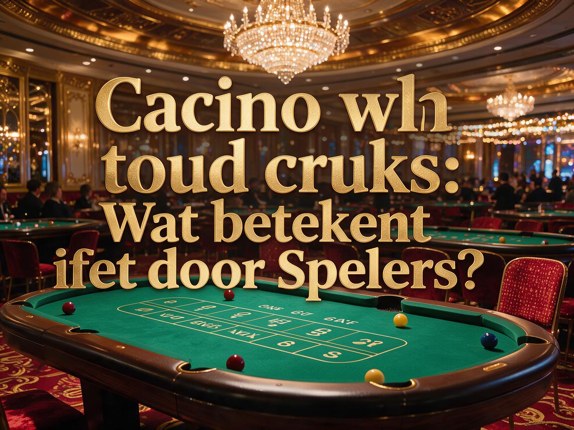 Casino zonder cruks: wat betekent het voor spelers?