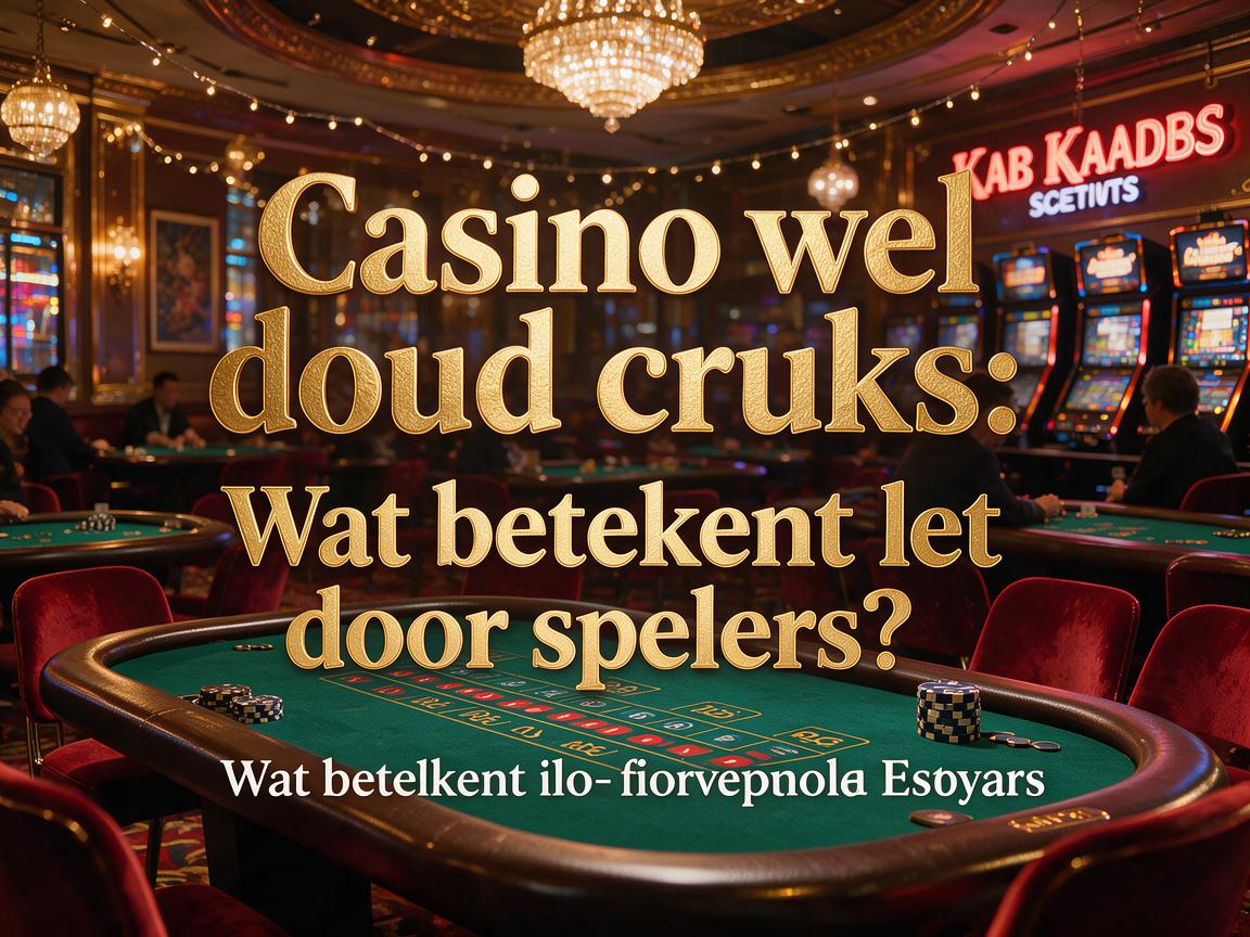 Casino zonder cruks: wat betekent het voor spelers?
