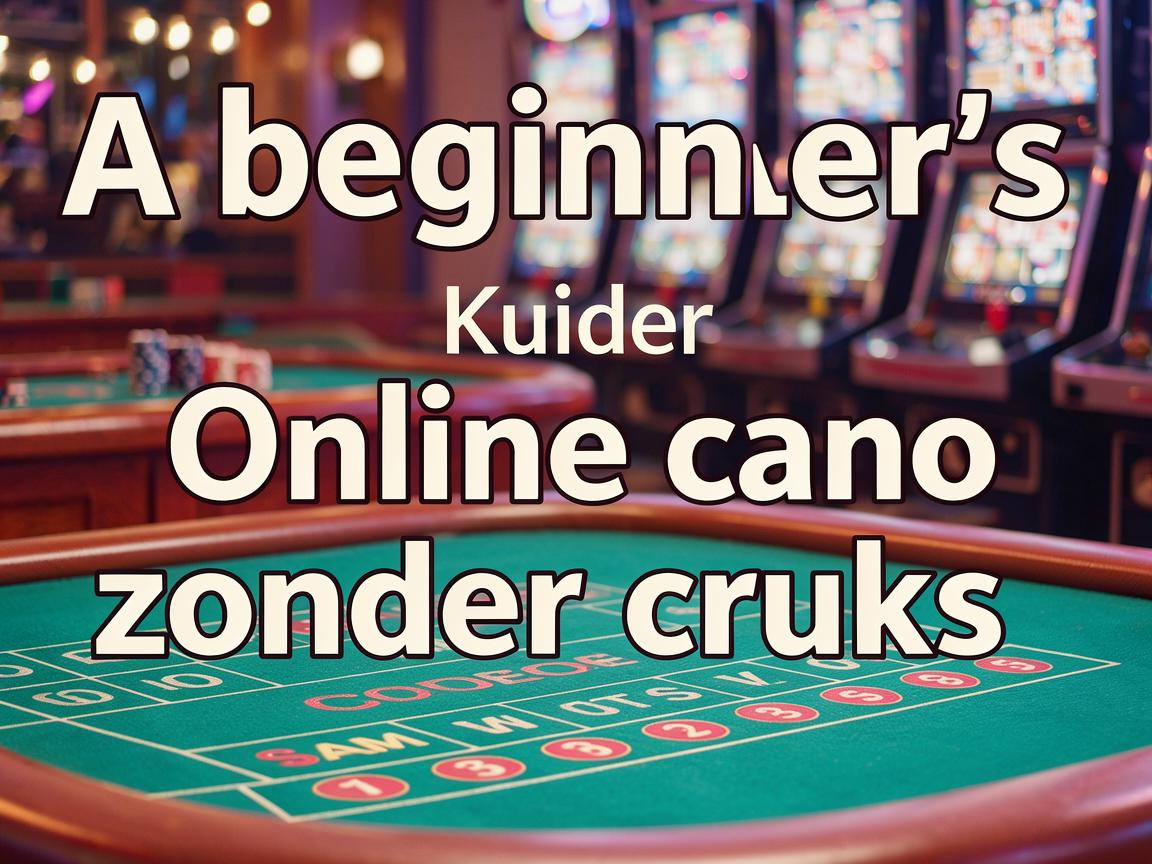 A beginner's guide to online casino zonder cruks